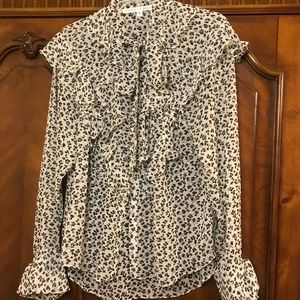 Veronica Beard Silk Pussy Bow Blouse